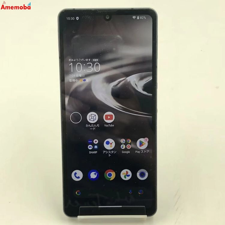 ��®ȯ��AQUOS sense6s 4GB/64GB �֥�å� SHG07 AU��SIM�ե꡼