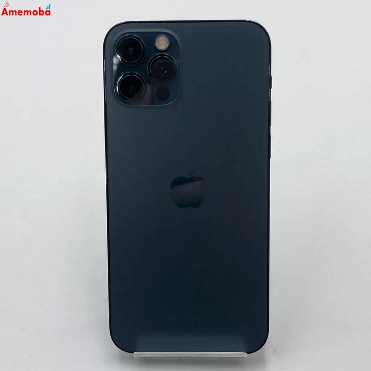 iPhone12 Pro 256GB �ѥ��ե��å��֥롼 MGMD3J/A AU��SIM�ե꡼ ����