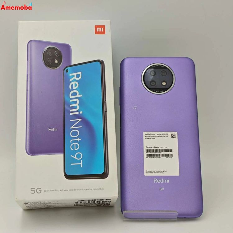 Redmi Note 9T 64GB ǥ֥쥤ѡץ A001XM SoftBankSIM