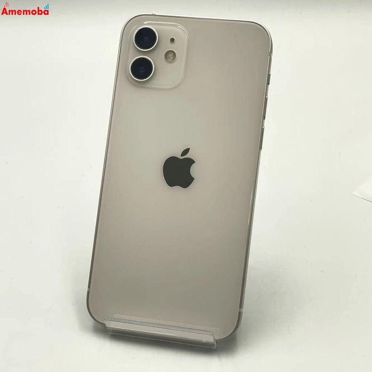 ��®ȯ��iPhone12 128GB �ۥ磻�� MGHV3J/A AU��SIM�ե꡼ �������