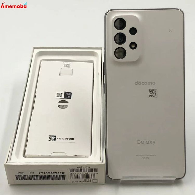 Galaxy A53 5G 128GB ��������ۥ磻�� SC-53C docomo��SIM�ե꡼