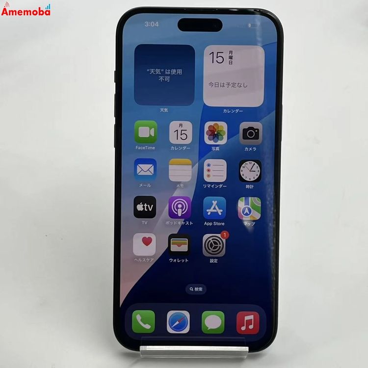 ®ȯiPhone15 Plus 128GB ֥å MU083J/A SIMե꡼