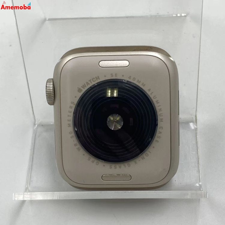 Apple Watch SE ��2���� 40mm GPS��ǥ� 32GB �������饤�� MNL73J