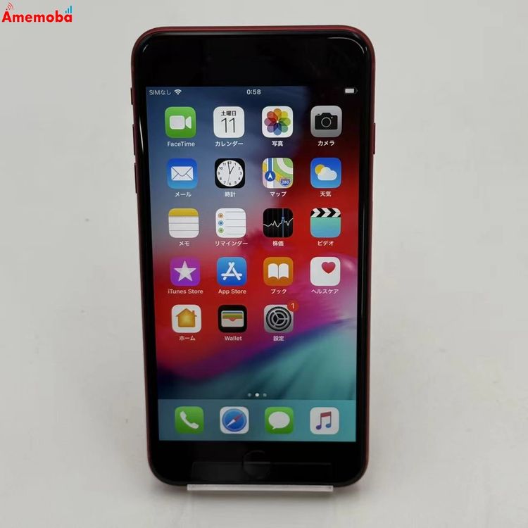 iPhone8 Plus 64GB Product Red 3D801J/A AU��SIM�ե꡼