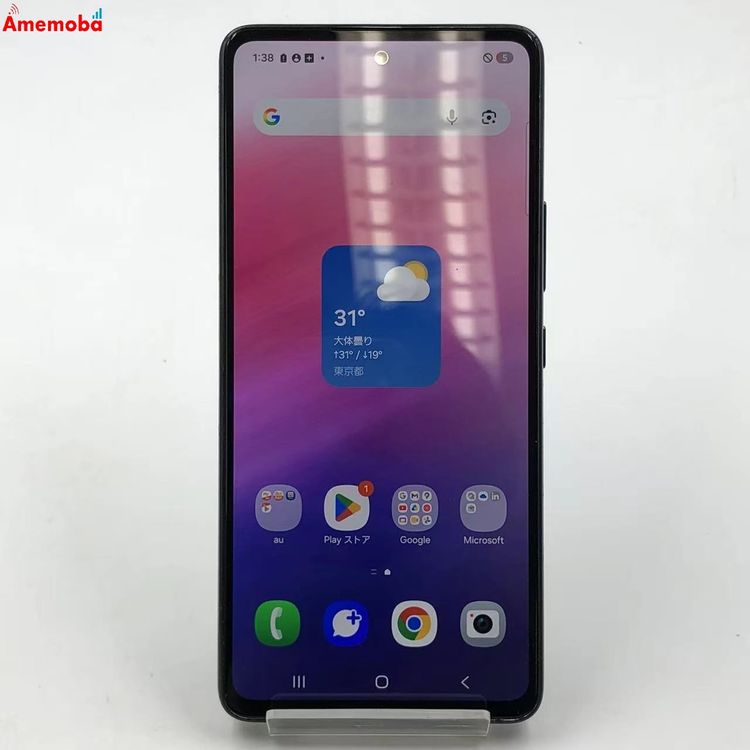 ��®ȯ��Galaxy A53 5G 128GB ��������֥�å� SCG15 AU��SIM�ե꡼