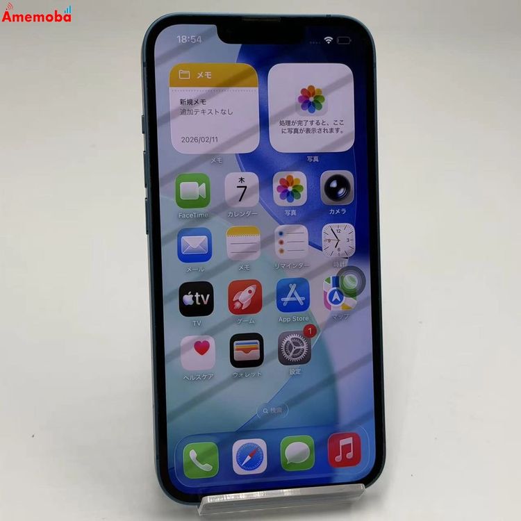 iPhone13 256GB �֥롼 MLNM3J/A SoftBank��SIM�ե꡼ ��������