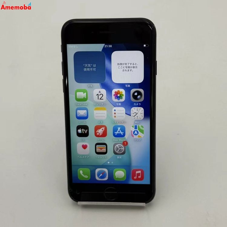 iPhoneSE ��2���� 64GB �֥�å� MHGP3J/A AU��SIM�ե꡼ �������