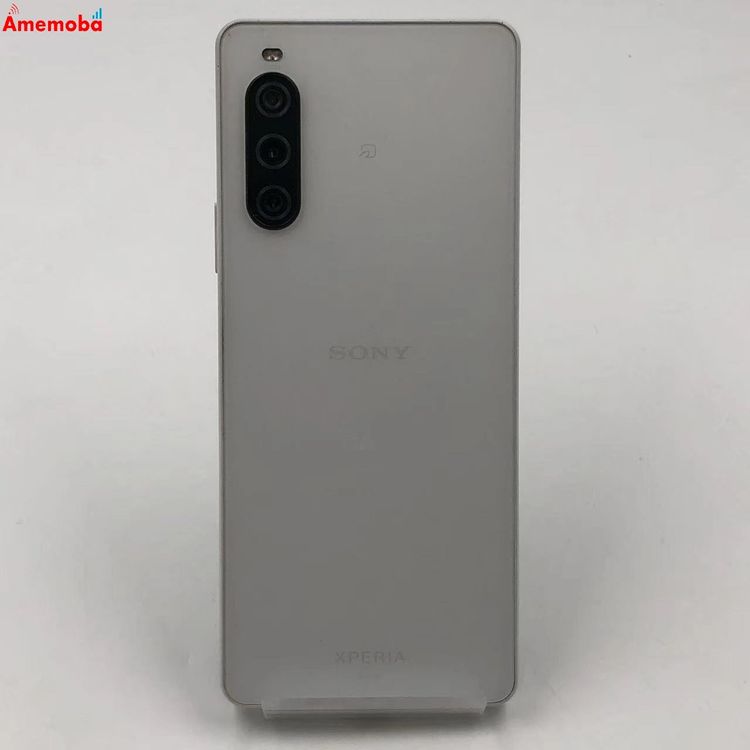 ��®ȯ��Xperia 10 V 128GB �ۥ磻�� SOG11 AU��SIM�ե꡼