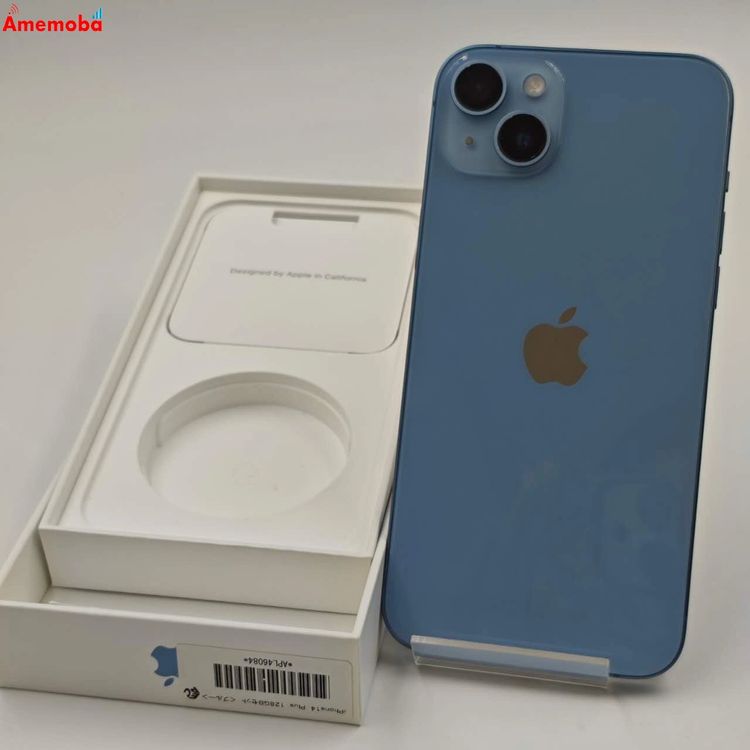 ��®ȯ��iPhone14 Plus 128GB �֥롼 MQ4H3J/A docomo��SIM�ե꡼