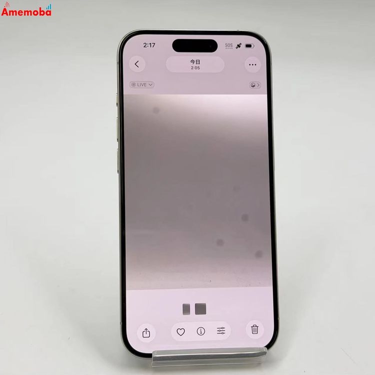 iPhone15 Pro 256GB �ۥ磻�ȥ����˥��� MTUD3J/A  Apple��SIM�ե�