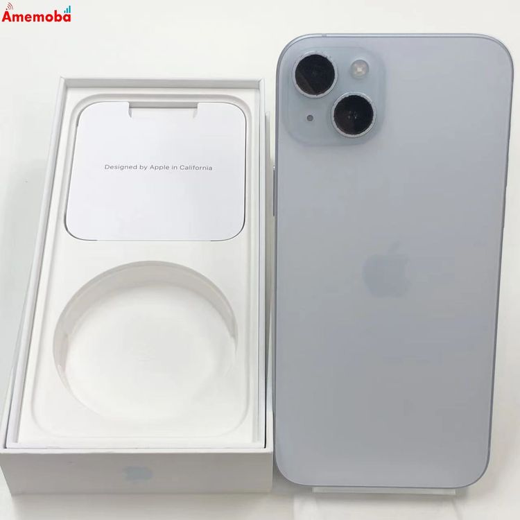 ��®ȯ��iPhone15 Plus 256GB �֥롼 MU0N3J/A docomo��SIM�ե꡼