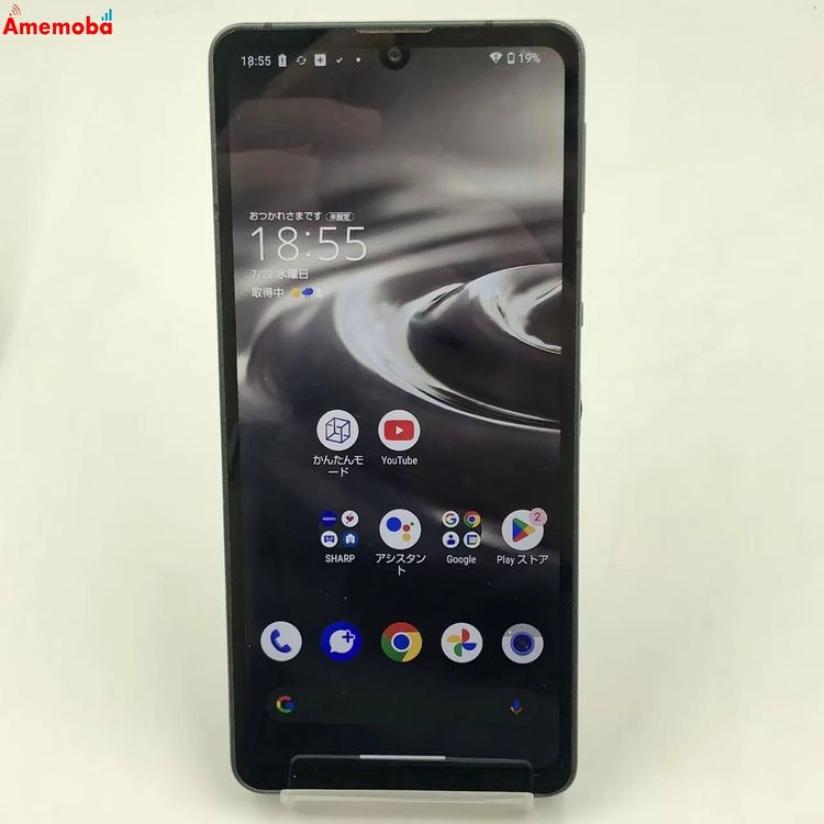 ��®ȯ��AQUOS sense6s 4GB/64GB �֥�å� SHG07 AU��SIM�ե꡼