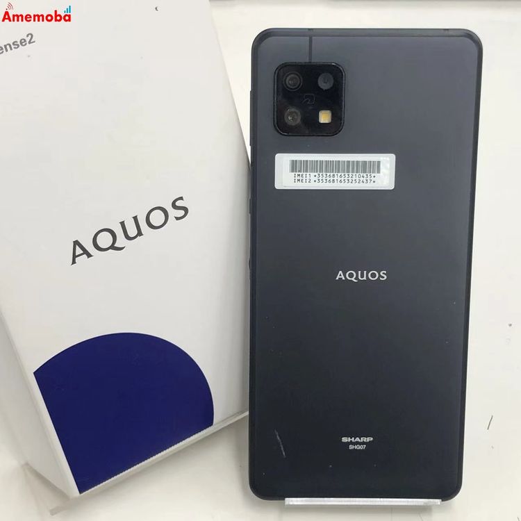 AQUOS sense6s 4GB/64GB �֥�å� SHG07 AU��SIM�ե꡼ �������