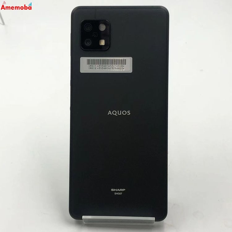 ��®ȯ��AQUOS sense6s 4GB/64GB �֥�å� SHG07 AU��SIM�ե꡼