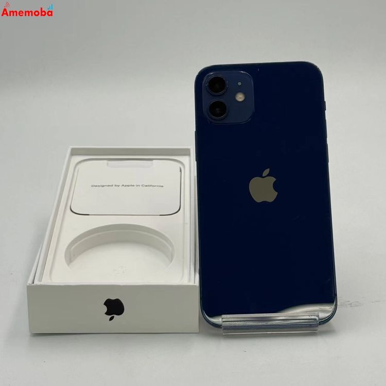 iPhone12 128GB �֥롼 NGHX3J/A SoftBank��SIM�ե꡼ ��������