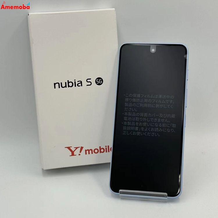 nubia S 5G 128GB 饤ȥѡץ A403ZT Y!mobileSIMե꡼ 