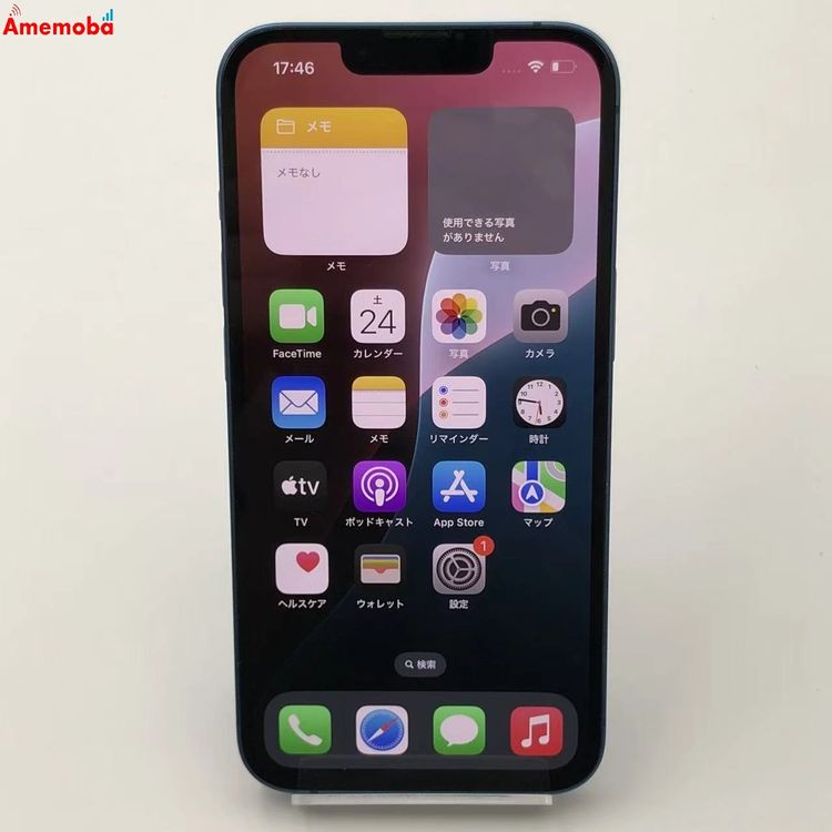 ��®ȯ��iPhone13 128GB �֥롼 MLNG3J/A SoftBank��SIM�ե꡼