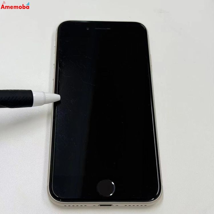 iPhoneSE ��3���� 64GB �ۥ磻�� 3K433J/A SoftBank��SIM�ե꡼
