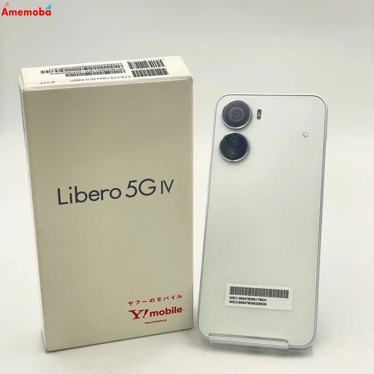 Libero 5G IV 128GB ۥ磻 A302ZT Y!mobileSIMե꡼ ̤