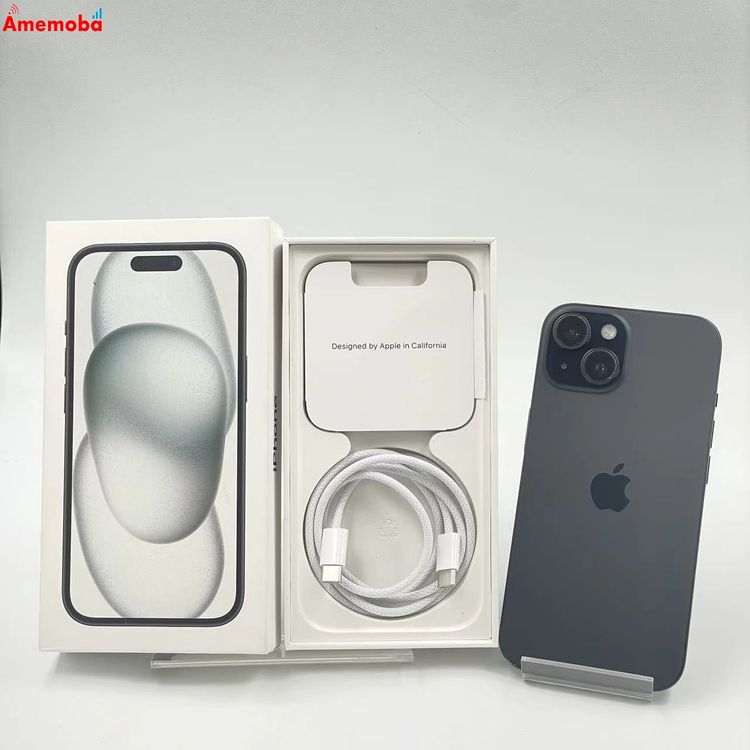 ��®ȯ��iPhone15 128GB �֥�å� MTP03ZP/A ������SIM�ե꡼