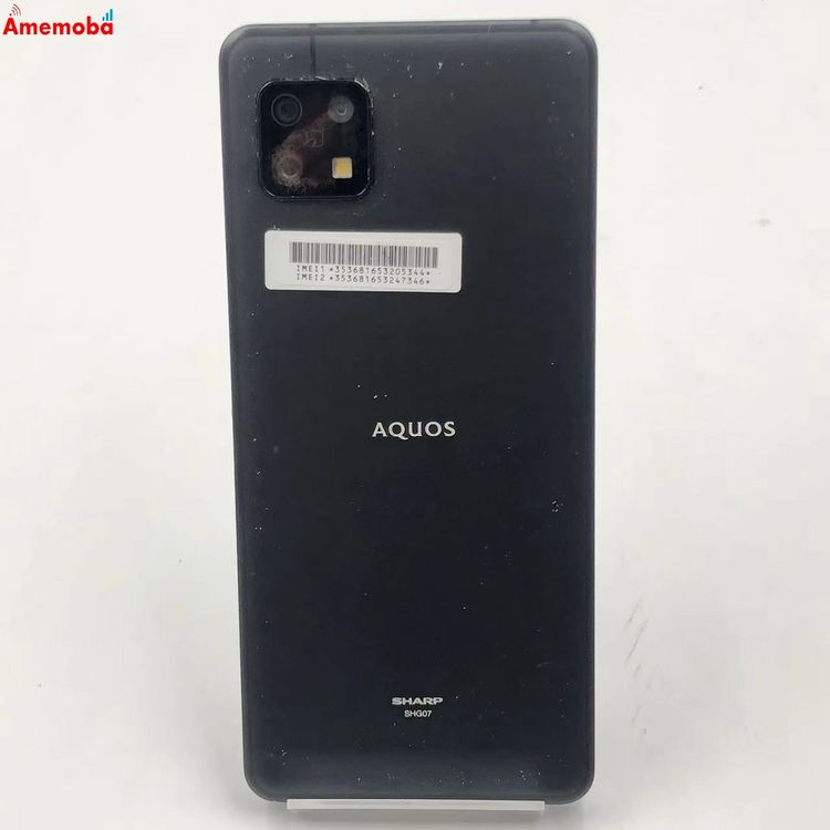 ��®ȯ��AQUOS sense6s 4GB/64GB �֥�å� SHG07 AU��SIM�ե꡼