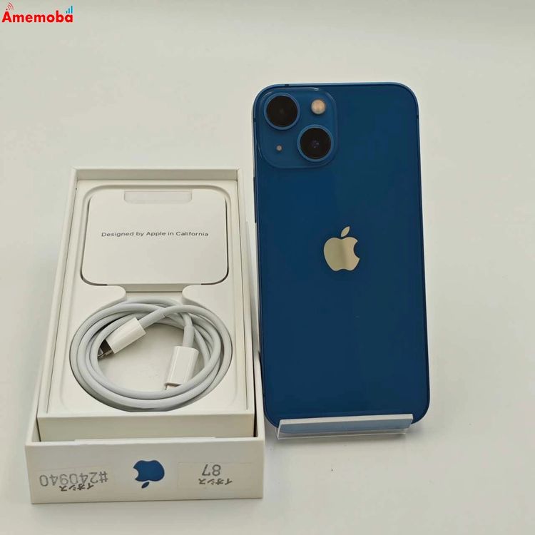 ®ȯiPhone13 mini 128GB ֥롼 MLJH3J/A AUSIMե꡼ 