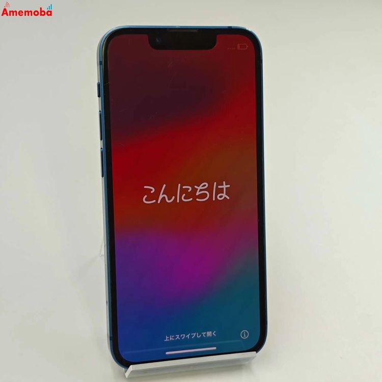 ®ȯiPhone13 mini 256GB ֥롼  MLJN3J/A auSIMե꡼