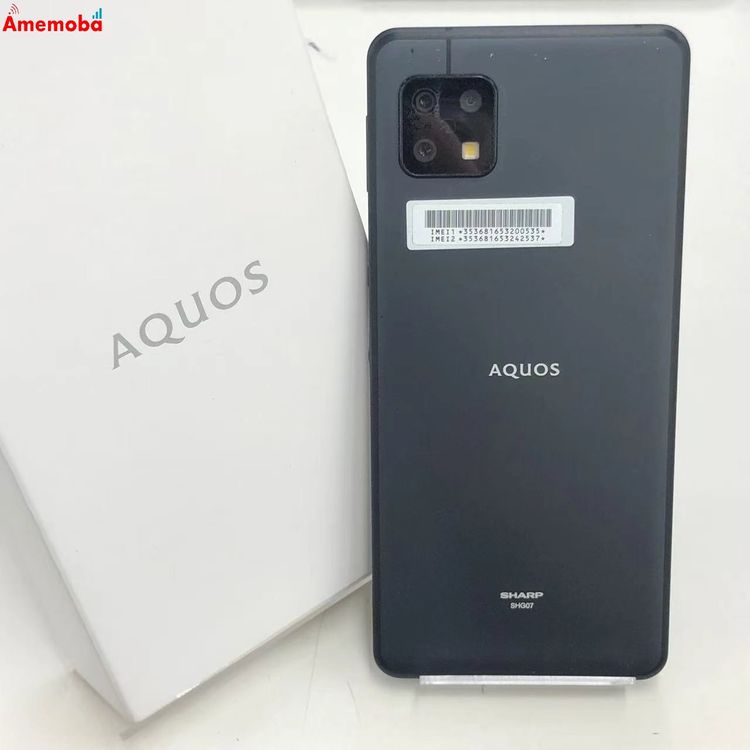 ��®ȯ��AQUOS sense6s 4GB/64GB �֥�å� SHG07 AU��SIM�ե꡼