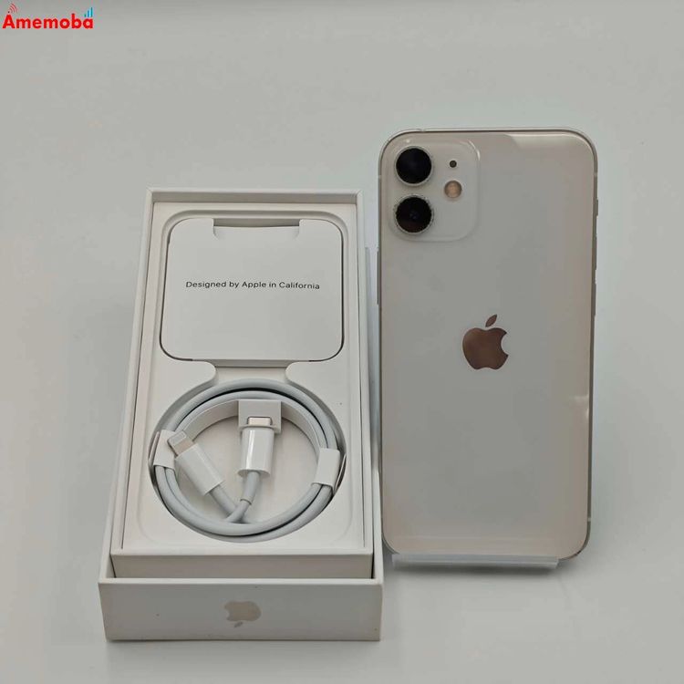 超美品 Apple iPhone 12 mini 64GB ホワイト 付属品付き iPhone12 mini 商品一覧|ムスビー【中古スマホ・中古タブレット