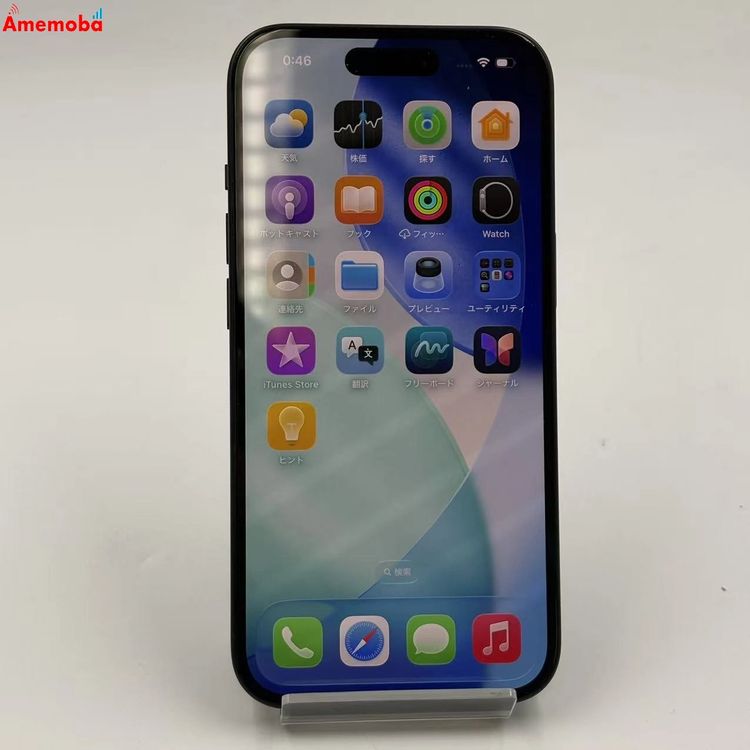 ��®ȯ��iPhone15 128GB �֥�å� MTMH3J/A AU��SIM�ե꡼ ��������
