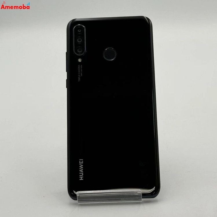 HUAWEI P30 lite 128GB �ߥåɥʥ��ȥ֥�å� HWV33 AU��SIM�ե꡼