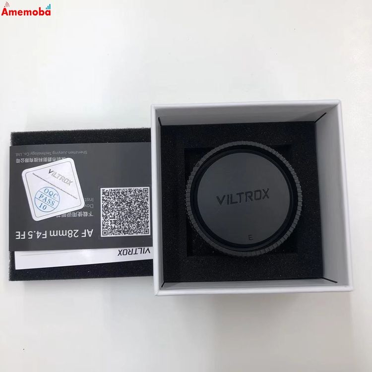 AF 28mm F4.5 AIR �ե��ե����X�� �򴹥�� �֥�å� VILTROX28mmF4