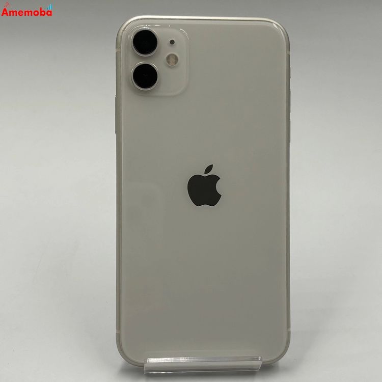 ��®ȯ��iPhone11 64GB �ۥ磻�� NWLU2J/A  Apple��SIM�ե꡼