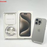 iPhone15 Pro 128GB ナチュラルチタニウム MTU93J/A Apple版SIMフリ