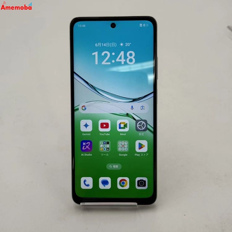 OPPO A5 5G 128GB �ۥ磻�� OPG06 UQmobile��SIM�ե꡼ ����Ʊ��