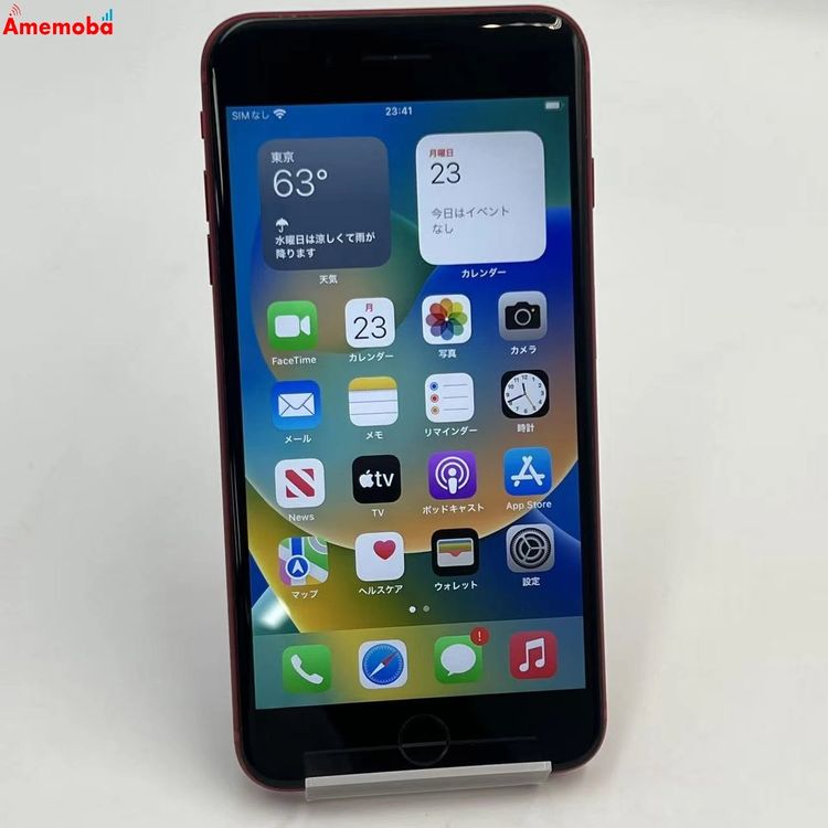 iPhone8 Plus 64GB Product Red MRTL2J/A AU��SIM�ե꡼