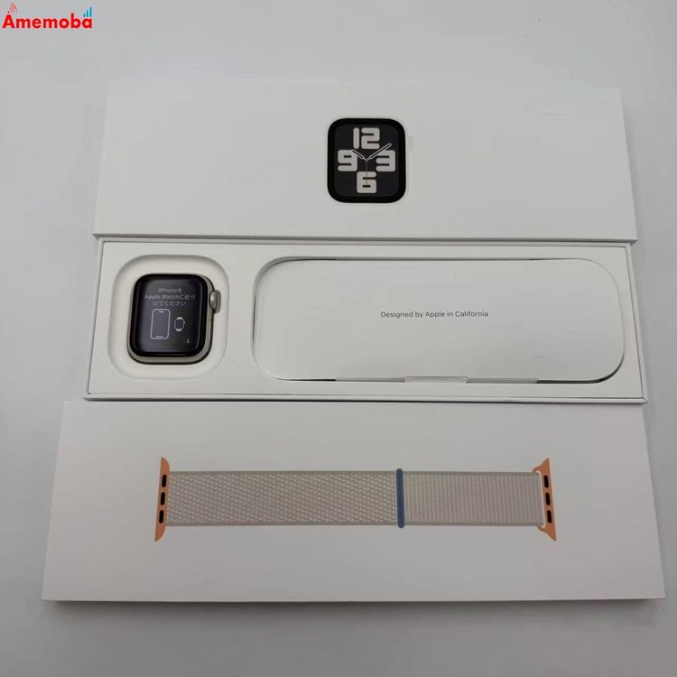 Apple Watch SE ��2���� 40mm GPS��ǥ� 32GB �������饤�� MR9W3J