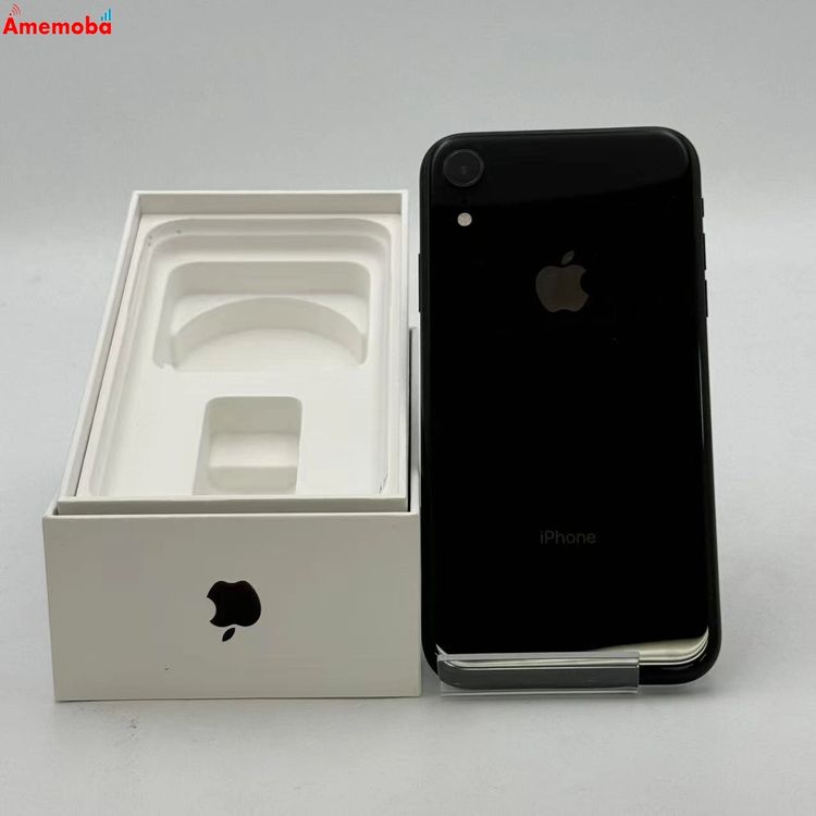 ��®ȯ��iPhoneXR 64GB �֥�å� MT002J/A AU��SIM�ե꡼ �������