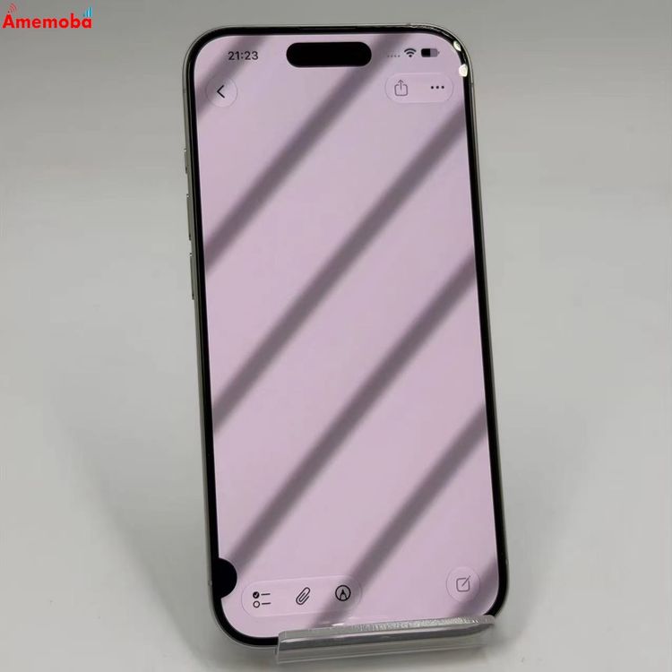 iPhone15 Pro 128GB �ۥ磻�ȥ����˥��� MTU83J/A docomo��SIM�ե�