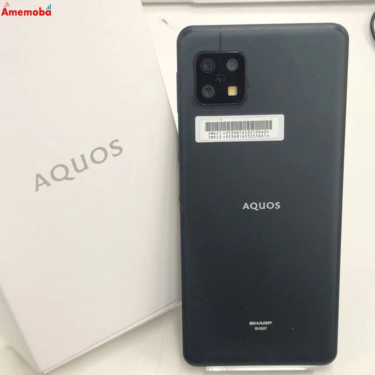 AQUOS sense6s 4GB/64GB �֥�å� SHG07 AU��SIM�ե꡼ ��������