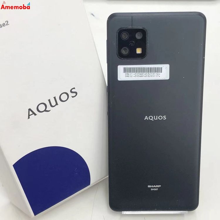 AQUOS sense6s 4GB/64GB �֥�å� SHG07 AU��SIM�ե꡼ �������