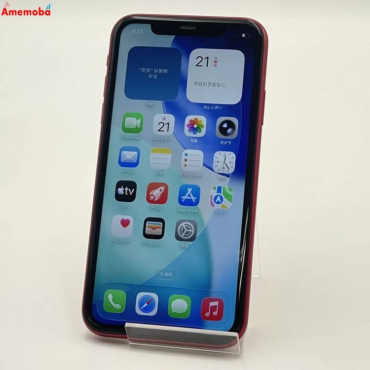 ��®ȯ��iPhone11 128GB Product Red MWM32J/A AU��SIM�ե꡼