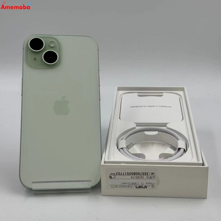 ®ȯiPhone15 128GB ꡼ MTMM3J/A SoftBankSIMե꡼