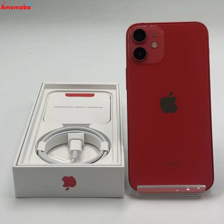 ��®ȯ��iPhone12 mini 64GB Product Red MGAE3J/A SIM�ե꡼