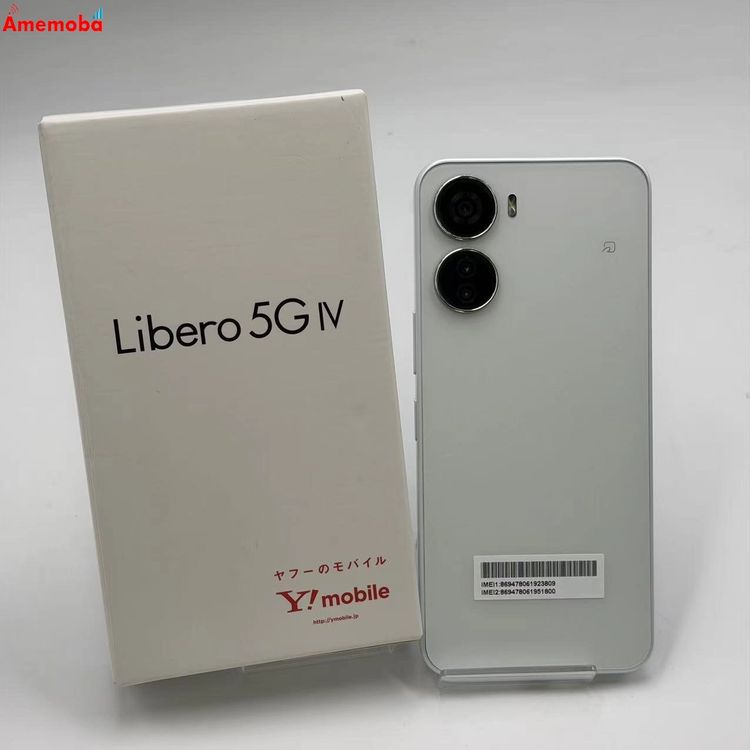 Libero 5G IV 128GB �ۥ磻�� A302ZT Y!mobile��SIM�ե꡼ ̤����