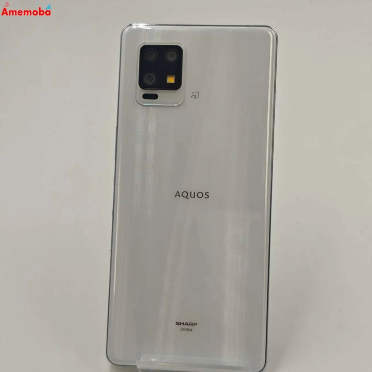 ��®ȯ��AQUOS zero6 128GB �ۥ磻�� SHG04 AU��SIM�ե꡼