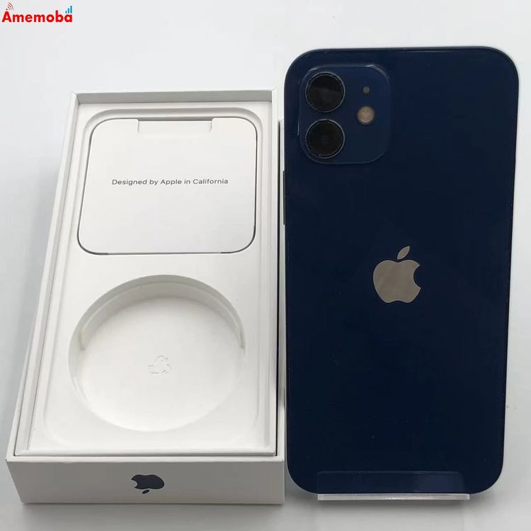��®ȯ��iPhone12 128GB �֥롼 MGHX3J/A docomo��SIM�ե꡼ ��������