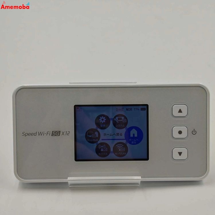 Speed Wi-Fi 5G X12 NAR03 �������ۥ磻�� NAR03SWU AU ������
