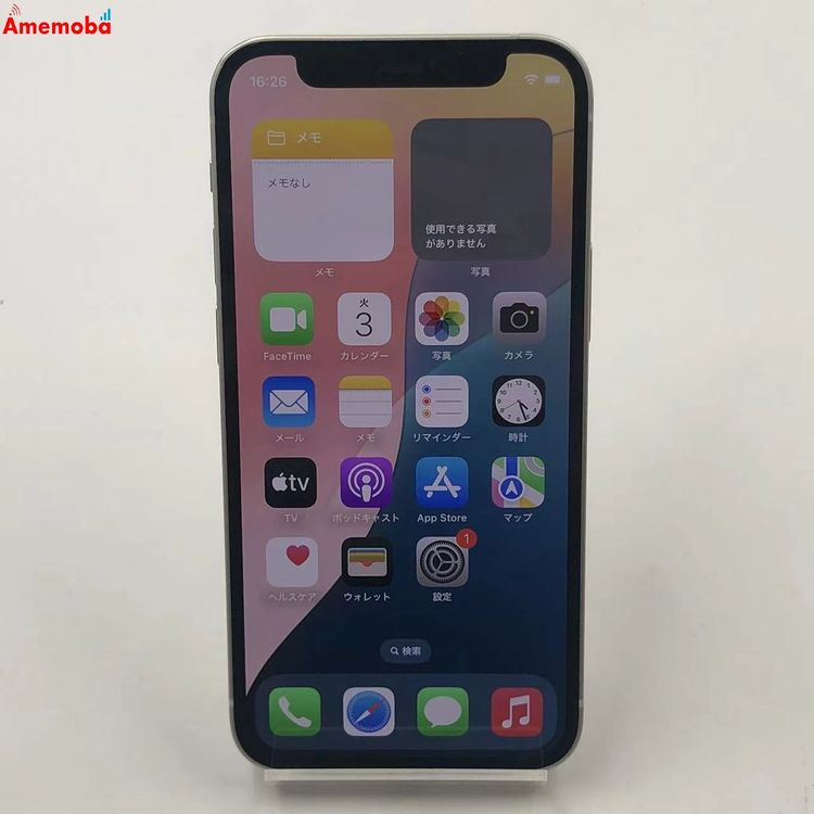 iPhone12 mini 256GB �ۥ磻�� MGDT3J/A docomo��SIM�ե꡼ ����