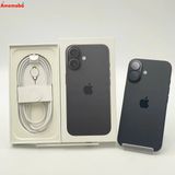 iPhone16 128GB ブラック MYDQ3J/A SoftBank版SIMフリー 美品